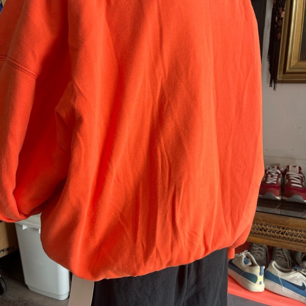 Jones New York Orange Bomber Jacket Zipper - Picture 14 of 14